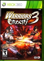 Xbox 360 Warriors Orochi 3 Front CoverThumbnail